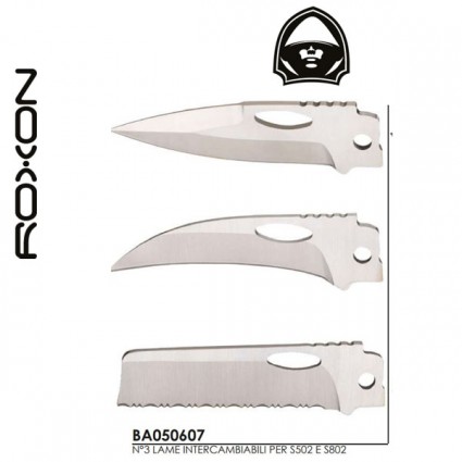 Roxon Lame ricambio per S502 e S802 - BA030809