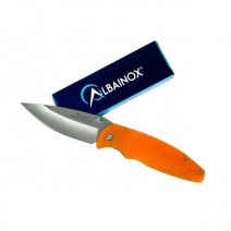 Albainox Folding Knife G10 Orange - 18054