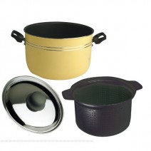 Beaver Brand Cooking Set Yellow Pronto Pasta 22