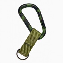 Ram Aluminium Biner Hook Olive - R20113