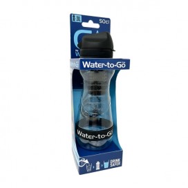 Water-to-Go 50cl Black - Potabilizzatore d'acqua con filtro 