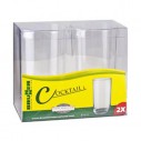 Brunner Multiglass Cocktail Set 2 Bicchieri 50 cl in Policarbonato