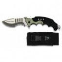 K25 Rui Folding Knife Serrated cm 9 - 19777